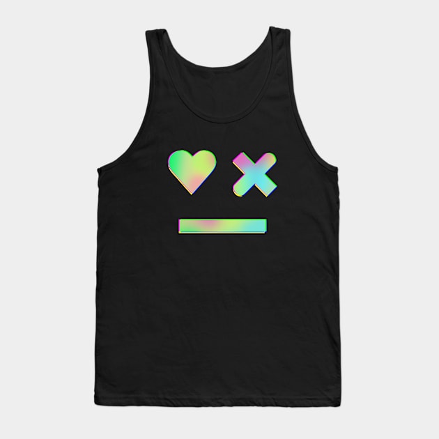 Love Death Robots Inspired LDR Face [Hologram style] Tank Top by teresacold